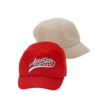 Wonder Nation Toddler Baseball Cap 2-pack