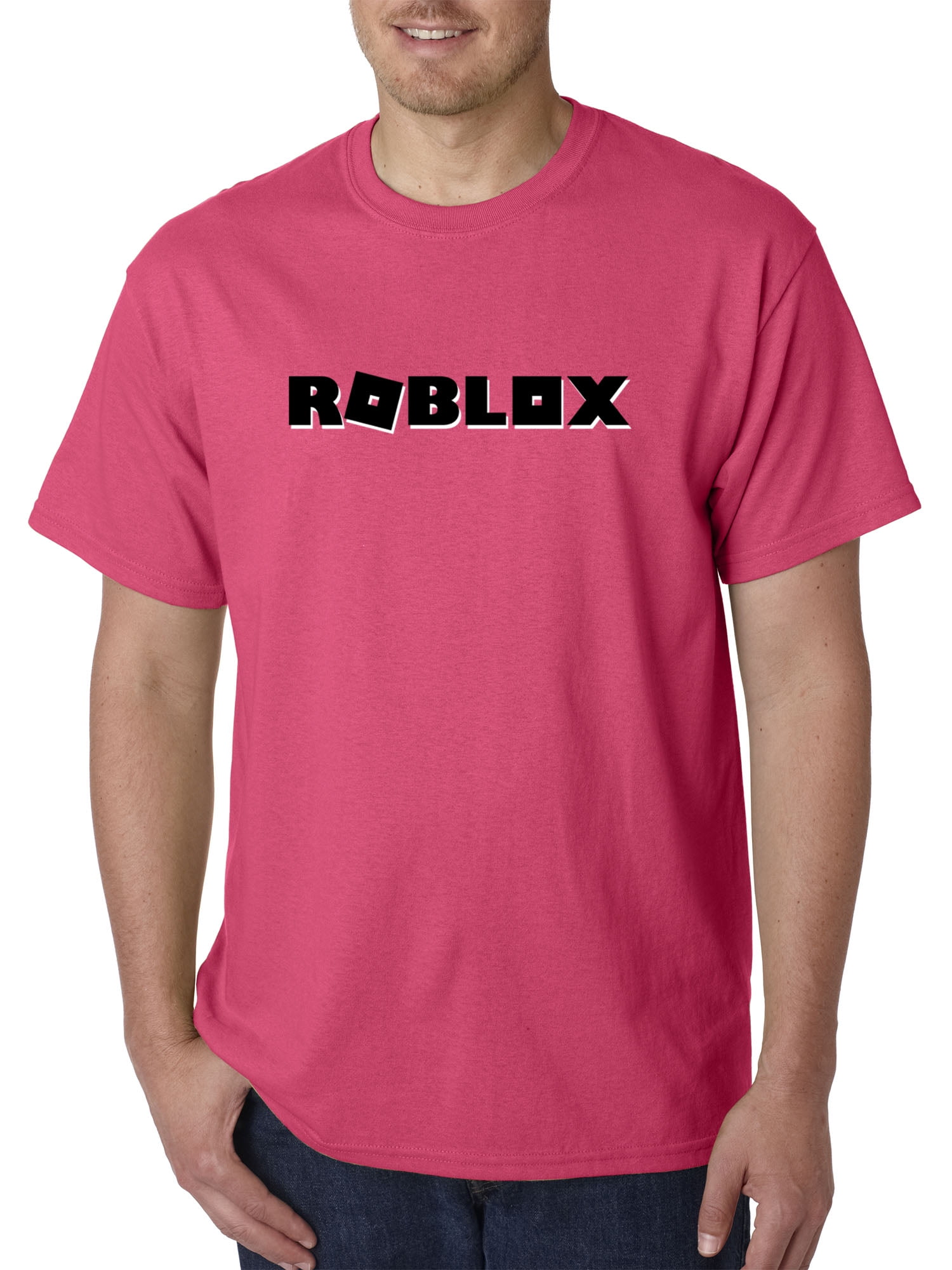 New Way New Way 1168 Unisex T Shirt Roblox Block Logo Game Accent 4xl Black Walmart Com Walmart Com - letter c shirt roblox