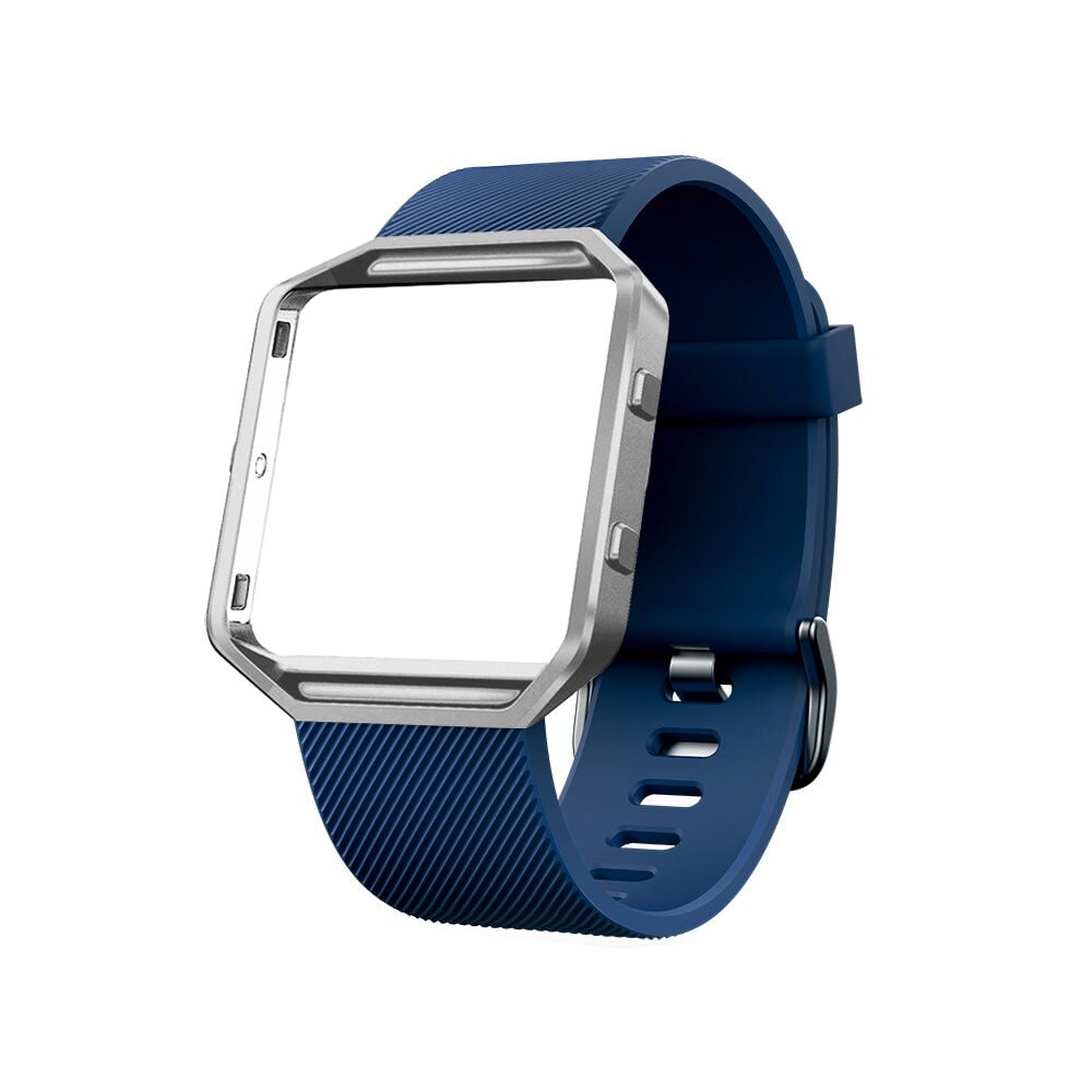fitbit blaze blue band