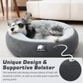 thumbnail image 2 of Cama Calefactable para Gatos ZNOFAN 19 cm Donut Suave y Acogedor con Temporizador y Control de Temperatura, 2 of 6