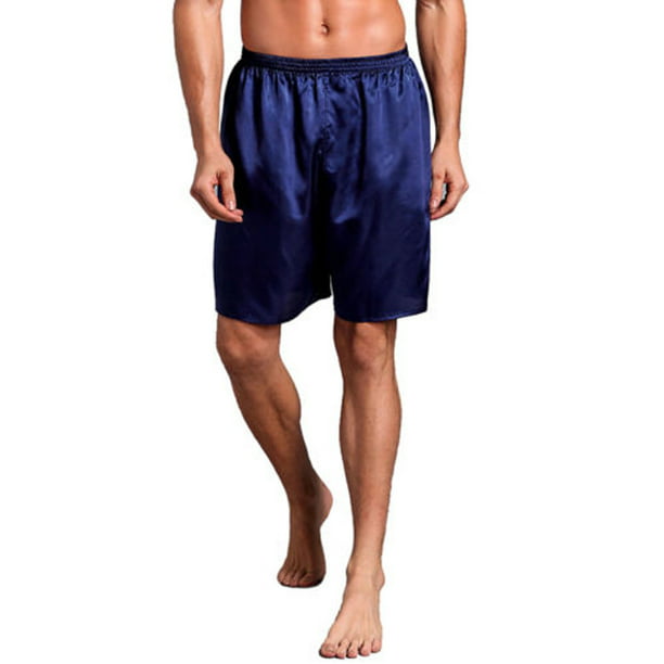 Mersariphy - MERSARIPHY Men Silk Satin Boxers Shorts - Walmart.com ...