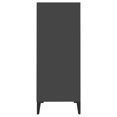 thumbnail image 3 of vidaXL Sideboard Grey 57x35x90 cm Engineered Wood, 3 of 4