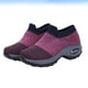 thumbnail image 3 of Zapatillas deportivas moradas de tejido moderno para mujer, transpirables, sin cordones, informales, para actividades al aire libre, talla 36, 3 of 7