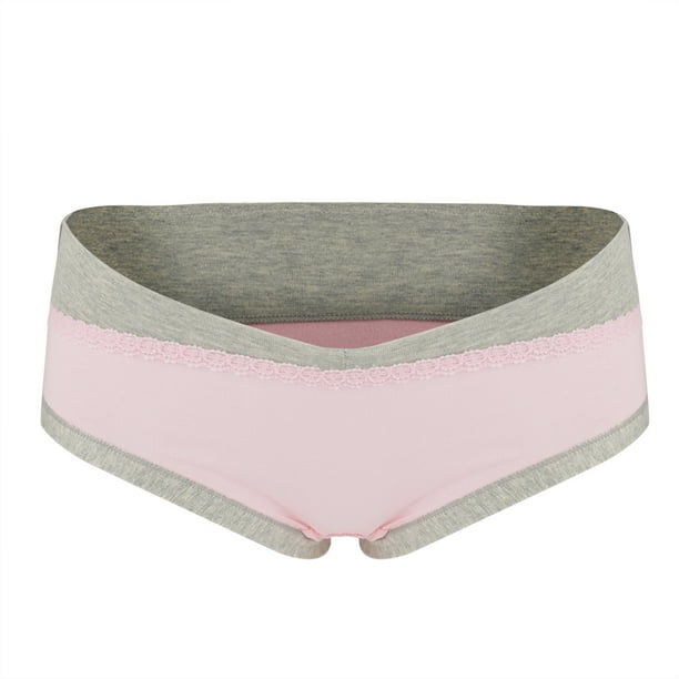 Ropa interior de embarazo de cintura baja ropa interior de embarazo Cintura baja Algodón Transpirable Embarazo Maternidad para mujeres embarazadas para mujeres que amamantan para ANGGREK Otros