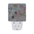thumbnail image 5 of Yayeee LED Plug in Night Light for The Home with Auto Dusk to Dawn Light Sensors, 2 Pack, Colorful Flowers Blossoms, 5 of 6