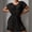 Black, variant on Sentmoon Swim Cover up Swimsuits Women Loose Fit Plus Size Lightweight Cardigan Summer Beach Items for Summer and Music Festivals White Free Size