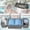 Gray, variant on Topukaiba Poolside Storage Basket with 2 Cup Holders, Stretchable Hanging Organizer for Pool Supplies, Drinks, Towels & Phone, Fits Frame Above Ground Swimming Pools,Gray,20.8"x7.8"x6"