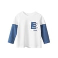 thumbnail image 1 of KYAIGUO T-Shirt Décontracté à Manches Longues pour Bébés et Tout-Petits Garçons 1-9T, T-Shirt à Col Ras du Cou d'Automne pour Enfants, 1 of 9