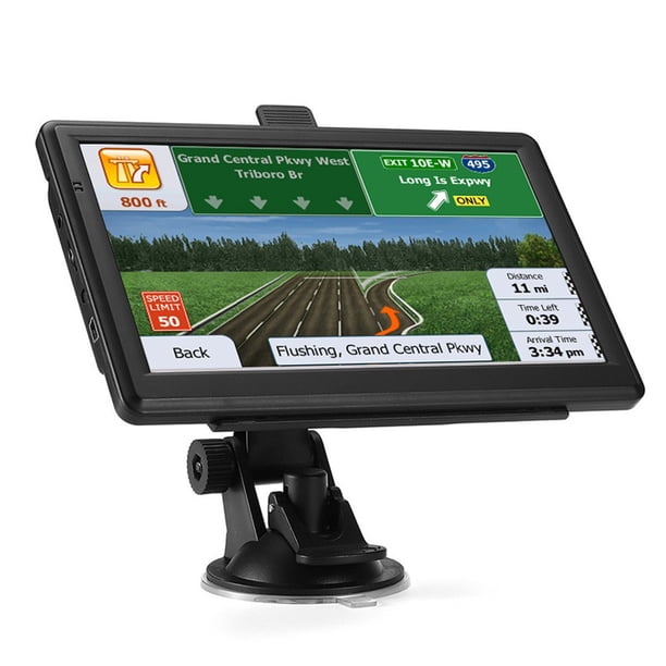 Car GPS Navigator with 7 Inch HD Display and Worldwide Satellite Navigation