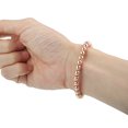 thumbnail image 6 of Vocoste Bead Bracelet for Women Men Bead Ball Bracelet Stackable Stretch Elastic Bracelet Kit Rose Gold Tone, 6 of 6