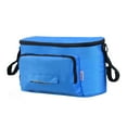 thumbnail image 4 of Bolsa organizadora para cochecito de bebé, funda colgante para cochecito de mascota, para mamá al aire libre azul, 4 of 9