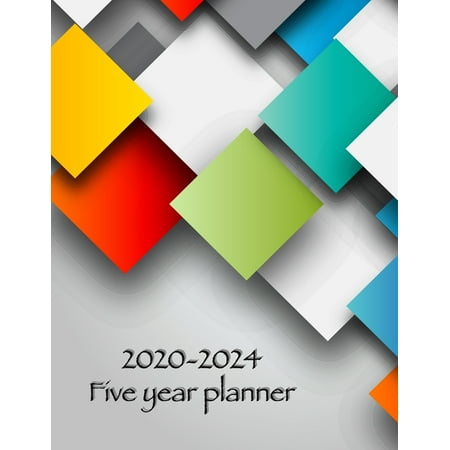 Personal Organizer Planner 2020-2024 Five Year Planner: Personal Planners Daily Weekly And Monthly: Calendar Schedule agenda Organizer and Journal Notebook (Month Start from January 2020 through December 2024). (Paperback) ()
