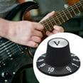 thumbnail image 6 of LeeQinersw Electric Guitar Control Knob Black Easy Installation Bass Guitar Accessories V, 6 of 9