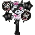 thumbnail image 4 of Kuromi-globos de papel de aluminio con números para niña, conjunto de globos decorativos de dibujos animados para cumpleaños, decoración para fiesta de bebé, regalo para niños, 4 of 5