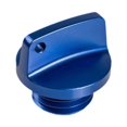 thumbnail image 2 of davian Motorcycles Engine Oil Filler Cap Transmission Tank Cover for Kawasaki Blue, 2 of 7