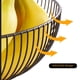 thumbnail image 3 of Billuyoard Elegante frutero de metal, complemento elegante para la cocina, cesta de alambre de Metal para frutas y verduras, cesta de frutas Cocina y Comedor oro, 3 of 6