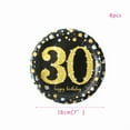 thumbnail image 6 of 30th 40th 50th 60th birthday decorations Number Balloons Birthday Hanging Banner Flags for Adult 30th Anniversary Supplies, 6 of 10