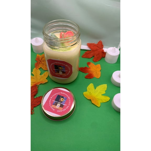 Iced Lemon Biscotti Scented Candle 16oz $30.00