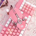thumbnail image 3 of Ratón Gamer para ordenador, ratón para juegos, 7 botones, LED, 3200 DPI, USB, con cable, color rosa, ergonómico, para ordenador de sobremesa, portátil, color rosa, 3 of 5