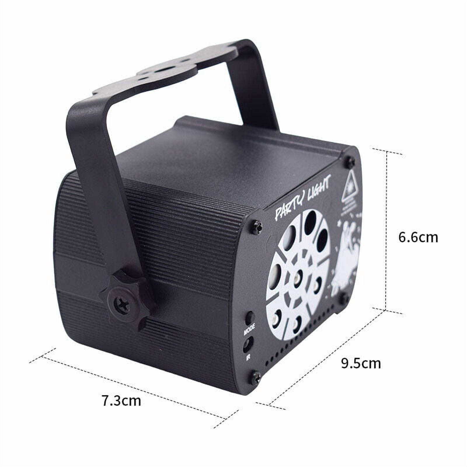 8 Hole Laser Projector Stage Light LED RGB DJ Disco KTV Show Xmas Party Lighting