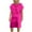 Pink, variant on NaWent Up to 30% off Women's Plus Size Dresses Multi-Layered Ruffle Dress Summer Casual Solid Color Shawl Round Neck Dress Blue 3XL
