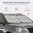 thumbnail image 4 of Vsdgher Funny Excavator Print Car Windshield Sun Shade, Reflective Sunshade Window Sunshade Sun Visor Protector Fit for Cars,Trucks,SUVs-Medium, 4 of 6
