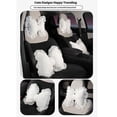 thumbnail image 2 of Ruiboury Lumbar Support Pillow For Car Creative For Added Style And Comfort Which Is Soft And Wear-resistant black waist pillow, 2 of 6