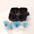 thumbnail image 5 of Molde para cubitos de hielo, Molde para cubitos de silicona, Molde de silicona con forma de diamante, Bandeja para hielo, Negro, 5 of 5
