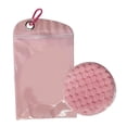 thumbnail image 3 of Bolsa para quitar arena con clip, bolsa para cepillos para quitar arena, limpiador de arena de playa, artículos esenciales para acampar, vacaciones, Rosa, 3 of 10