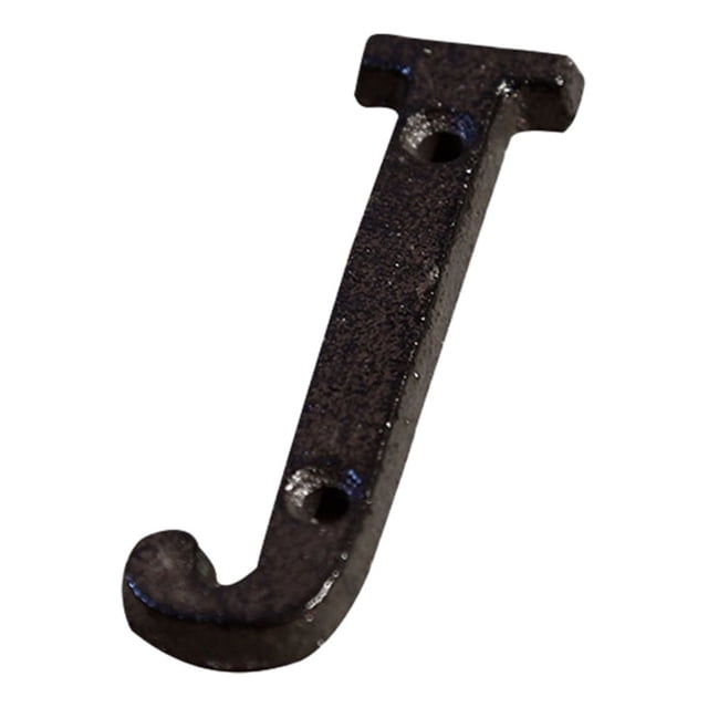 Maytalsory Metal House Number Plaque Durable And Rustproof Easy To Install Metal Letters House Numbers Iron Decoration Doorplate B17--J 1Set