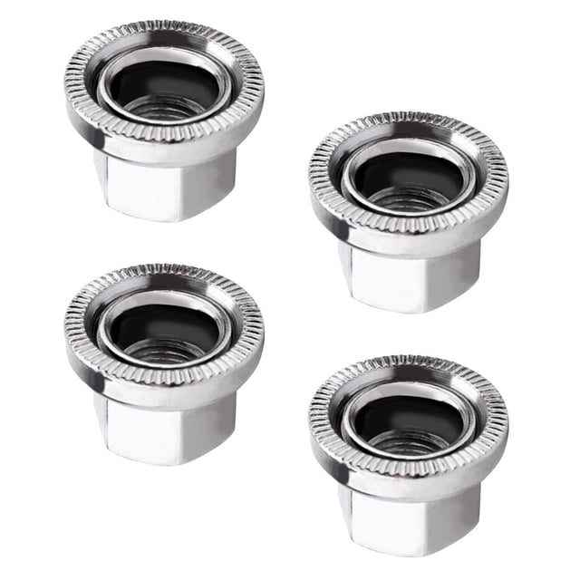 koolsoo 4 Pcs Écrous de Bride de Vélo de Route M10 Montage Boulons de Réparation Accessoires