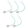 thumbnail image 1 of 5 Pcs Interrupteur à Bouton-Poussoir en Métal Auto-Réinitialisable Ultra-Court 12V24V avec Fil 16Mm, 1 of 10