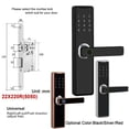 thumbnail image 2 of Bluetooth Fingerprint Keypad Touch For Apartment Smart Door Lock Keyless Entry Door Lock For Front Door ,Easy Installation, 2 of 5