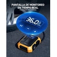 thumbnail image 4 of Inflador de Neumáticos AstroAI 100 PSI Compresor de Aire Portátil Amarillo, 4 of 8