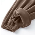 thumbnail image 4 of Xdegoge Men Joggers Pants Elastic Waist Drawstring Fleece Athletic Activewear with Pockets Comfy for Gym Running Workout Casual Lounge Pants, 4 of 7
