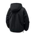 thumbnail image 2 of Men's Lightweight Jackets Waterproof Hooded Casual Windbreaker Jacket With Multiple Zippers Large Cargo Pockets Fall Winter Athletic Outerwear, 2 of 6