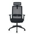 thumbnail image 6 of Boss Office Products Mesh Task Chair with Headrest, Black, 6 of 9