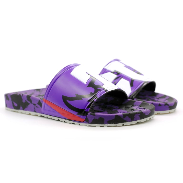 Hype Co College NCAA Unisex TCU Horned Frogs Sandal Slides 