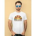 thumbnail image 2 of Retro Sun Kiss Slogan T-Shirt Men -Image by Shutterstock, Male x-Large, 2 of 4