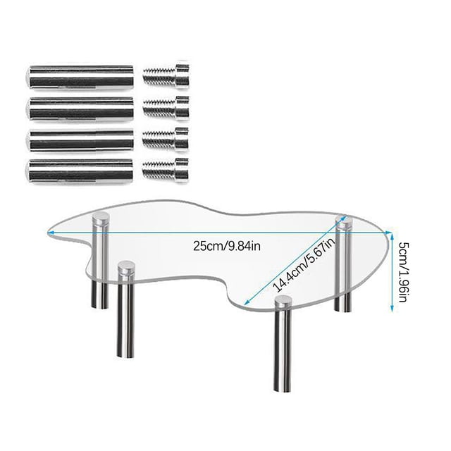 Halloween Witches Transparent Acrylic Cupcake Shelf Multi Layer Display Shelf Wedding Birthday Goods Table