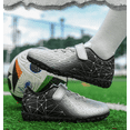 thumbnail image 3 of Kids Soccer Cleats for Boys Girls Soccer Shoes Firm Ground Youth Lightweight Athletic Training Football Cleats for Little/Big Kid, 3 of 6