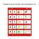 thumbnail image 3 of Gráfico de Bolsillo Magnético Con Respaldo Magnético, Que Maestra Vocabulario Y Ecuaciones matemácas para la aula, Nailon, 14 x 17 Pulgadas, Adecuado para actividades actividades, 3 of 7