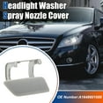 thumbnail image 2 of Unique Bargains 1 Pcs Front Right Headlight Washer Spray Nozzle Cover No.A1648601008 for Mercedes ML Class W164, 2 of 7