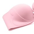 thumbnail image 5 of ZNQHFRE Front Closure Strapless Bra with Removable Strap, No Underwire Push Up Bra for Women Small Breast, 5 of 5