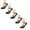 Black2 5PCS, variant on 5 Pairs Women's Black Lace Fishnet Ankle Socks-Mesh, No Show, Non , Ultra Thin, Crew, Hollow Out Net Socks for Summer