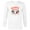 White, variant on Disney Mickey and Minnie Always Moving - Long Sleeve T-Shirt for Men - Customized-White