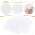 thumbnail image 4 of 80pcs Blank Sublimation Metal Business Cards DIY White 3.3x2.1in Aluminum, 4 of 6