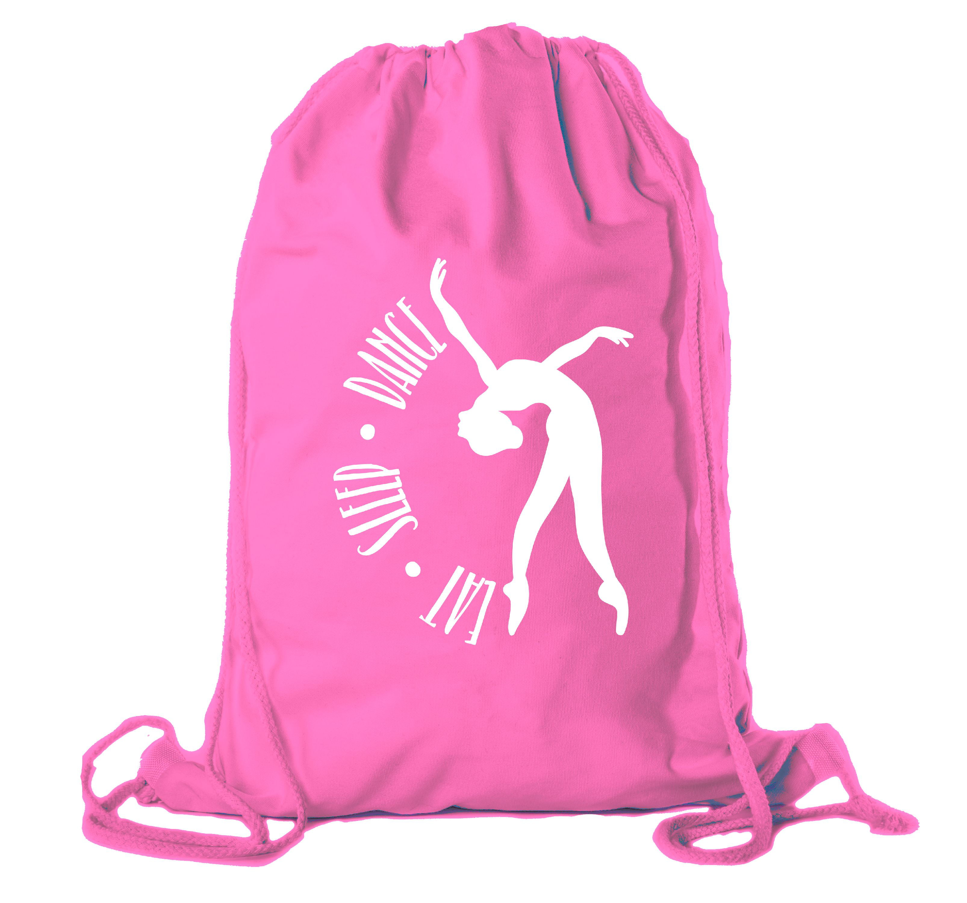 Dance Bags Dance Drawstring Cinch Backpacks Ballet Backpacks for girls