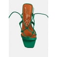 thumbnail image 4 of Provoked Lace Up Block Heeled Sandals, 4 of 11
