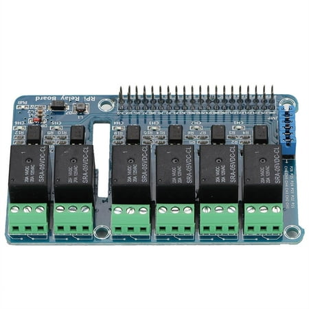 Sonew Carte D Extension De Module De Relais Rpi A 6 Canaux Pour Raspberry Pi A